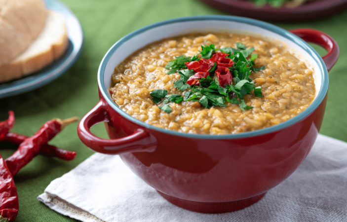 Delicious Vegetarian Lentil Soup