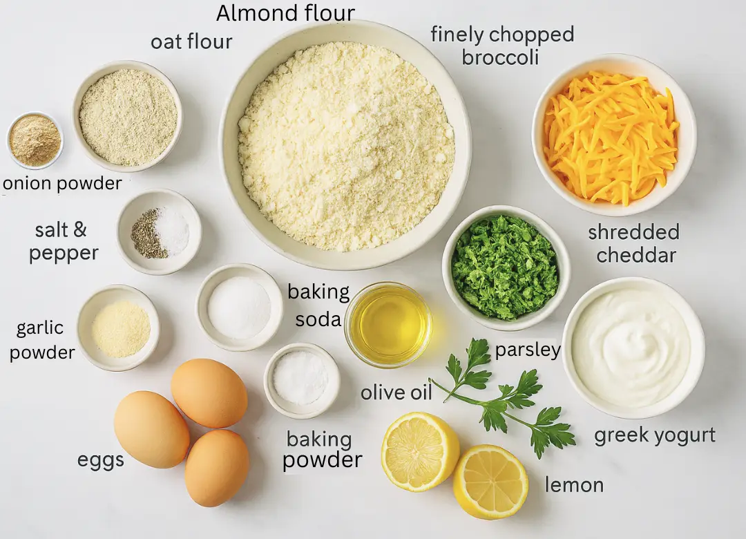 Broccoli cheddar bread ingredients 