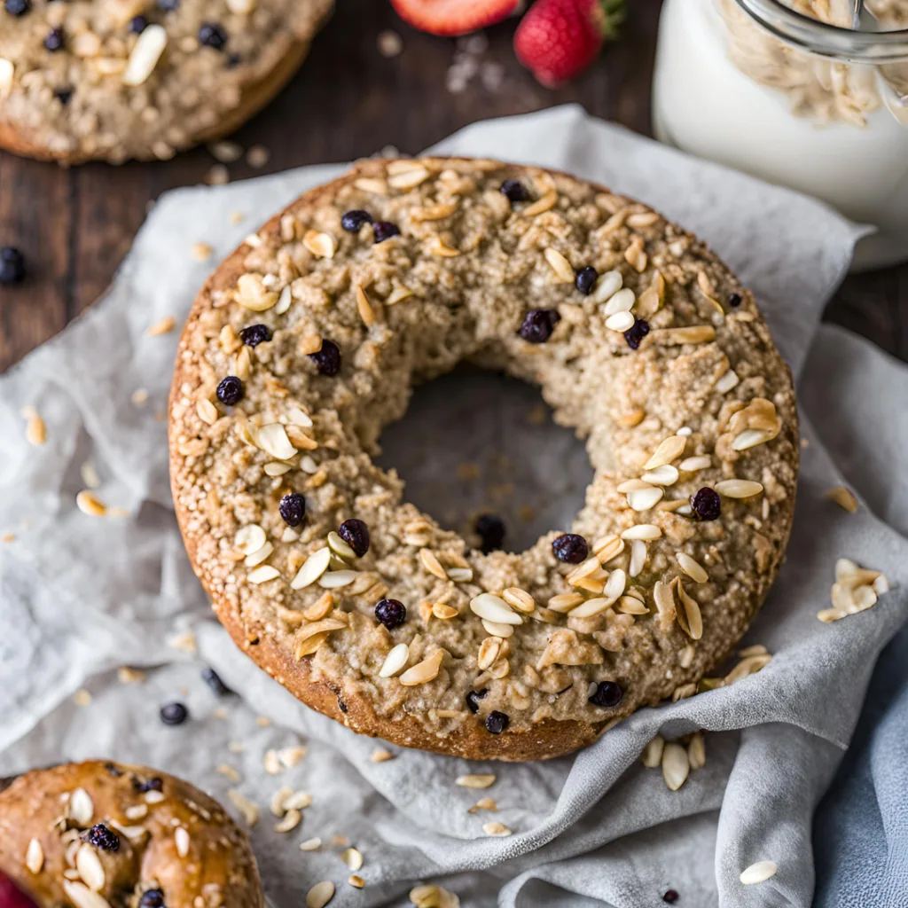 AH-mazing Oatmeal GF Everything Bagel